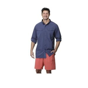 Men's Crag‎ Shorts - UPF 40+ Sun Protection, 34 Regular, Cranberry  NWT